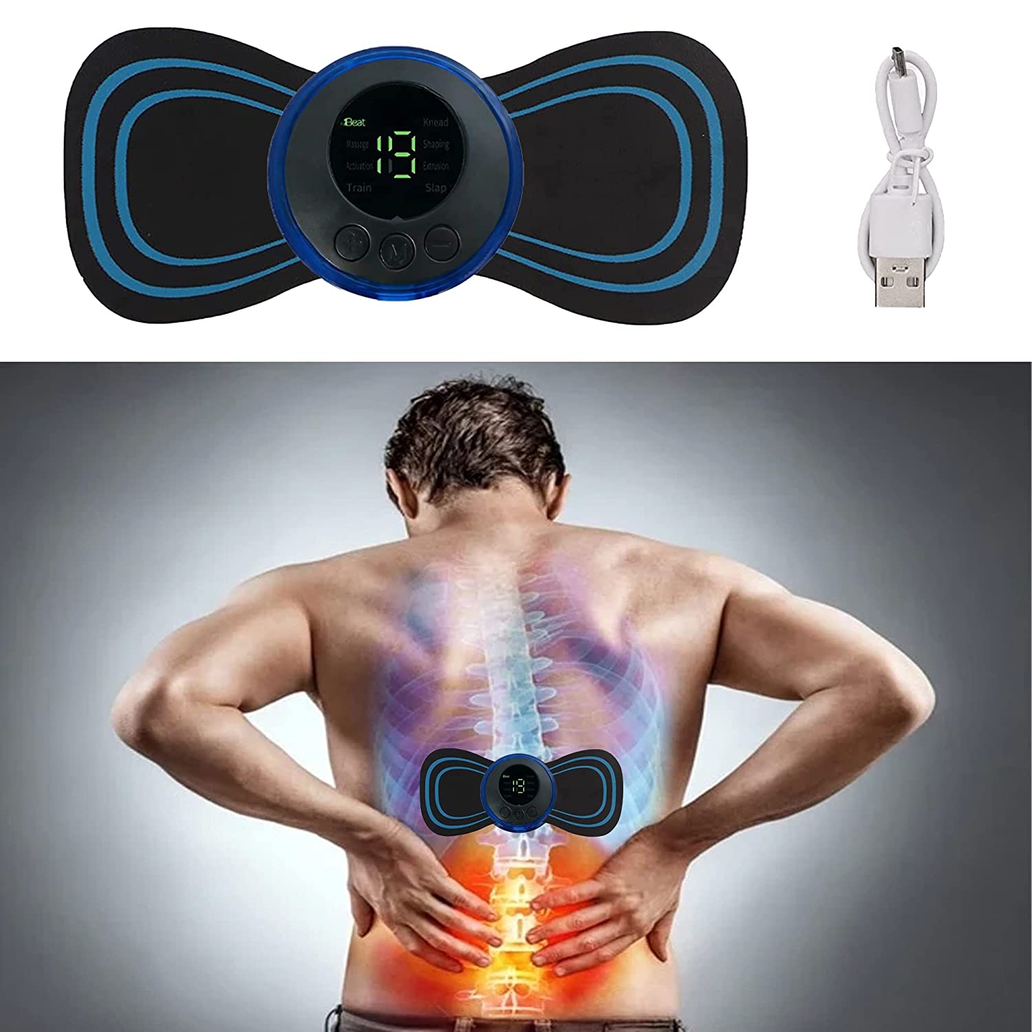 KBforjc-Portable Mini Electric Cervical Massager